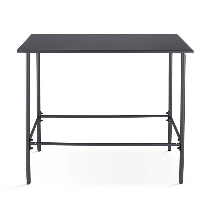 Hoher Garten-Hochtisch (120 x 60 x 105 cm) aus thermolackiertem Stahl  (2/6)