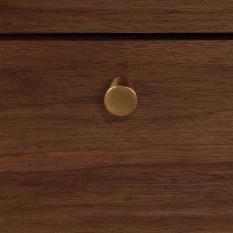 Büfett designerin heller Holzoptik, 2 Türen, 3 Schubladen, 150 cm (5/6)