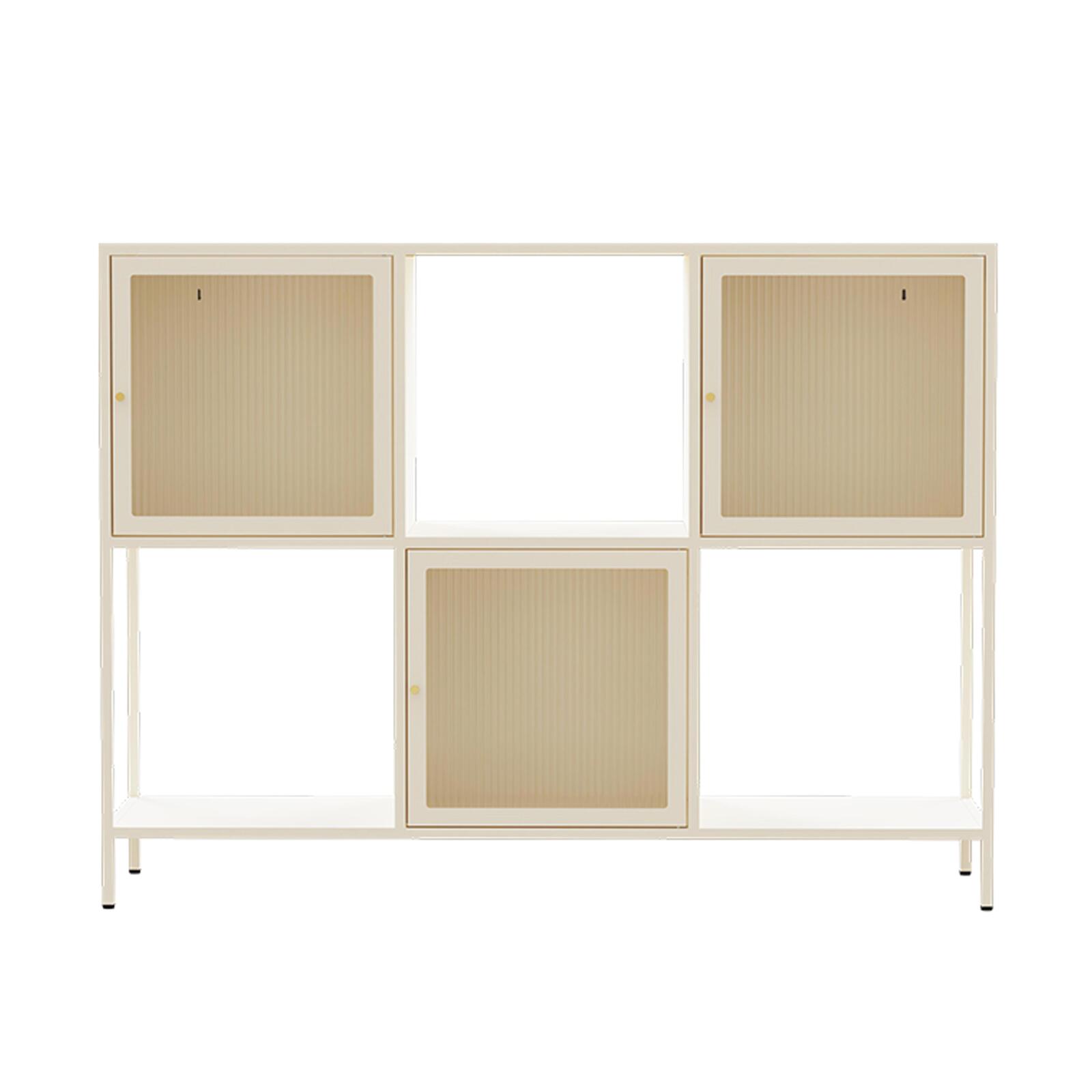 Büfett aus Metall, 3 Türen, 120 cm