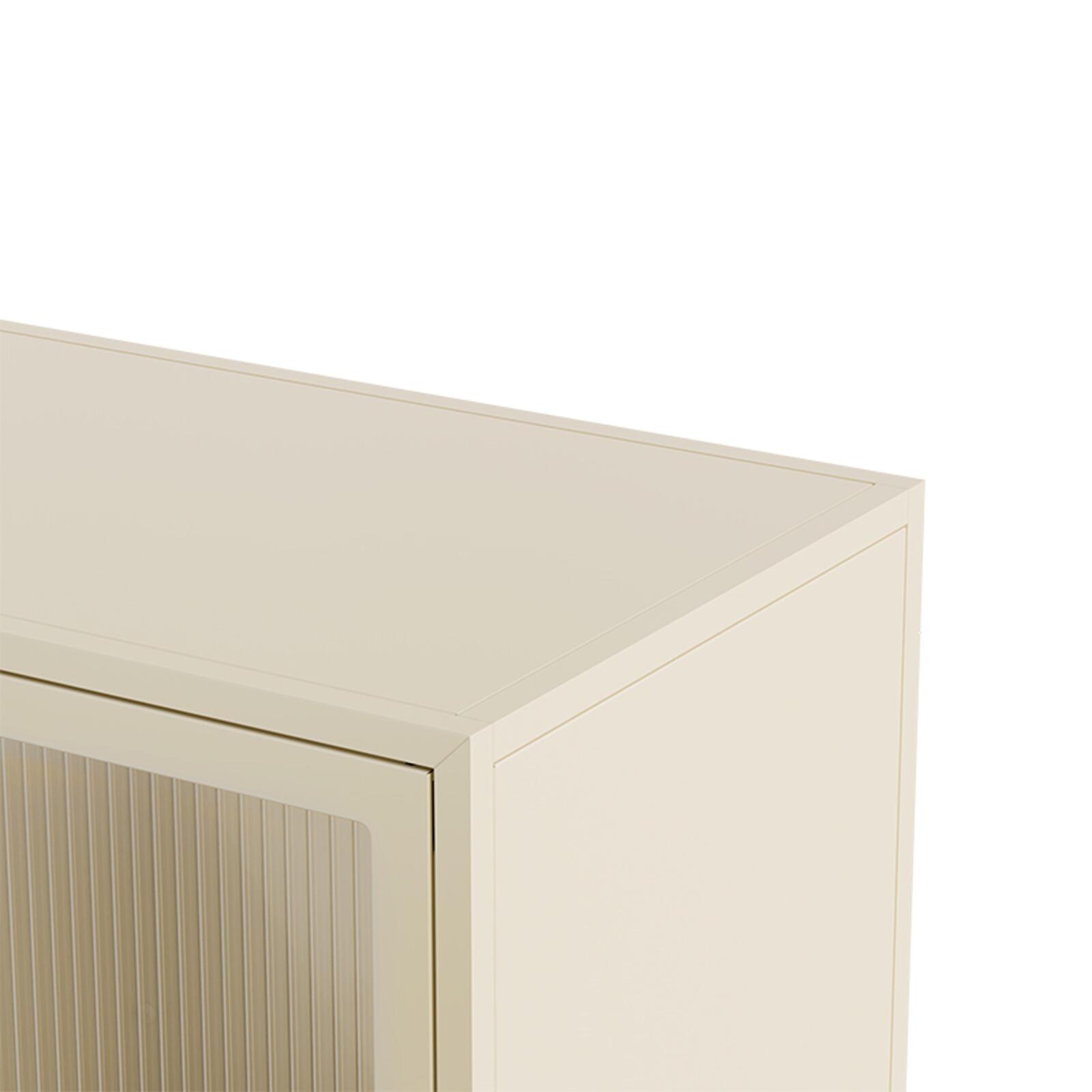 Büfett aus Metall, 3 Türen, 120 cm