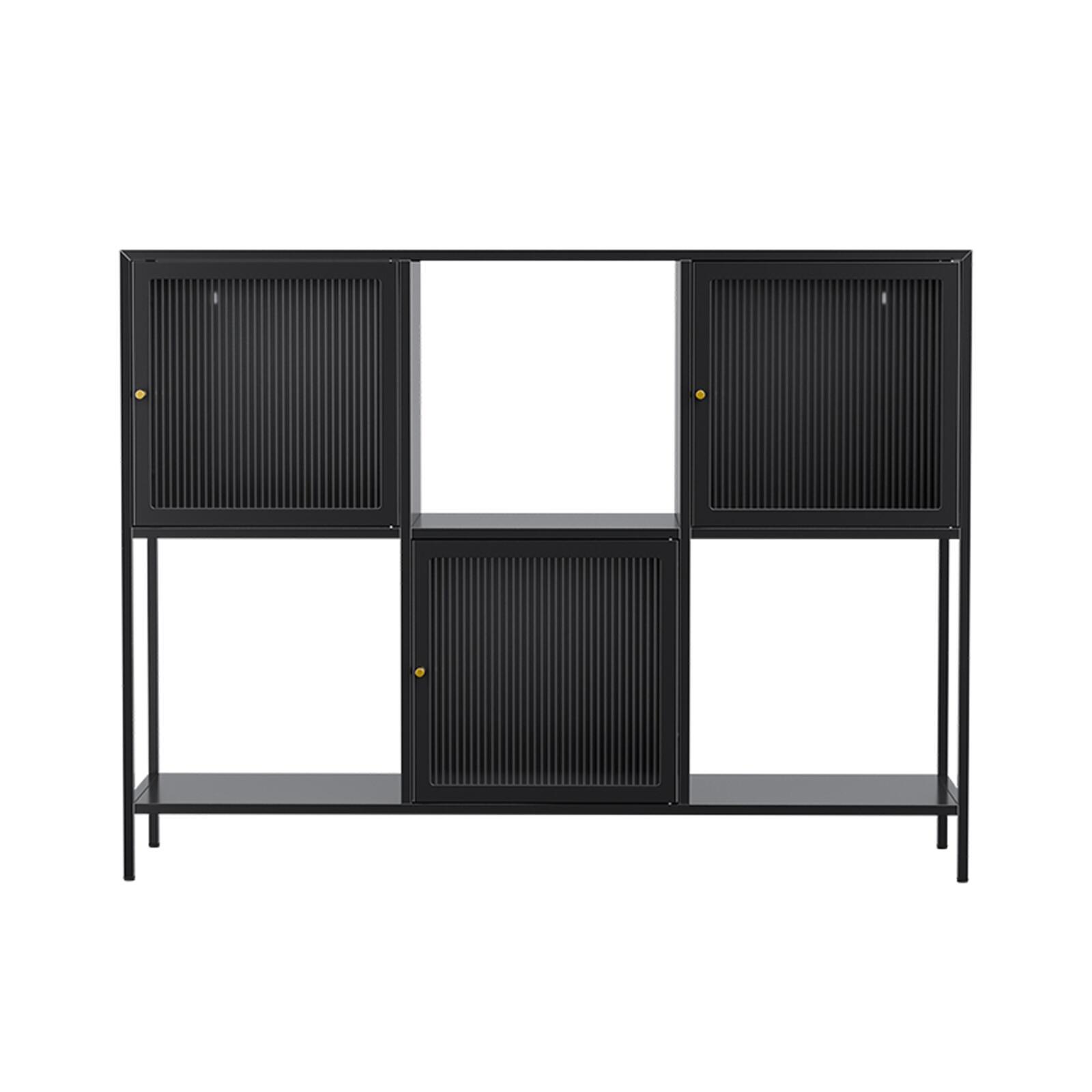 Büfett aus Metall, 3 Türen, 120 cm