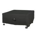 Plancha Abdeckung 50 x 45 x 40 cm Schwarz