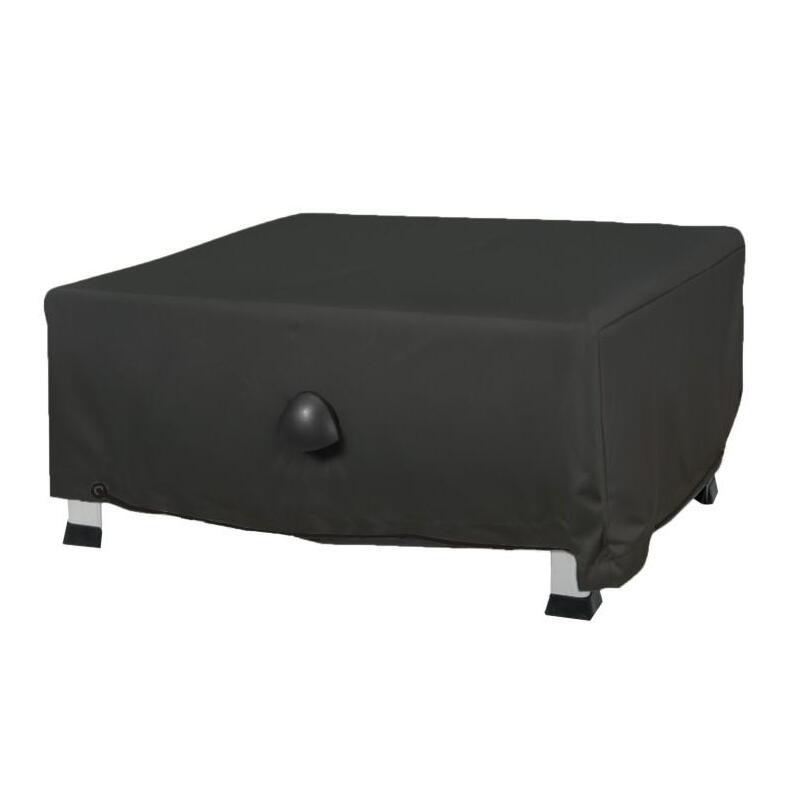 Plancha Abdeckung 50 x 45 x 40 cm Schwarz