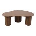 Couchtisch Design, mit organischer Form, 100x60 cm