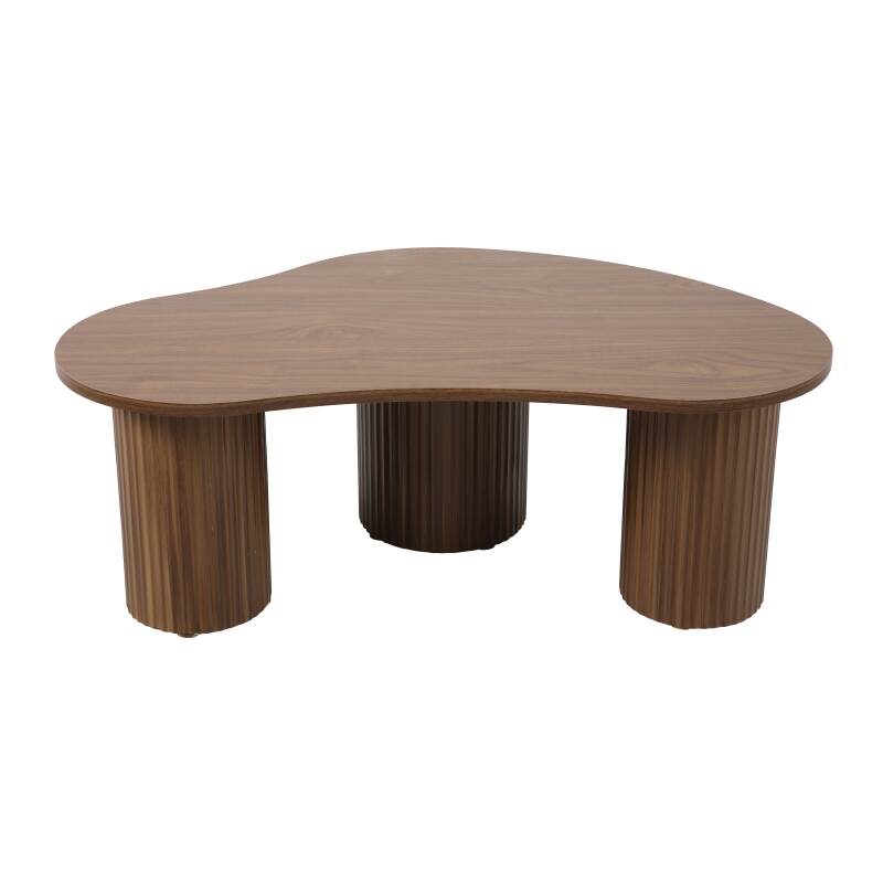 Couchtisch Design, mit organischer Form, 100x60 cm (2/6)