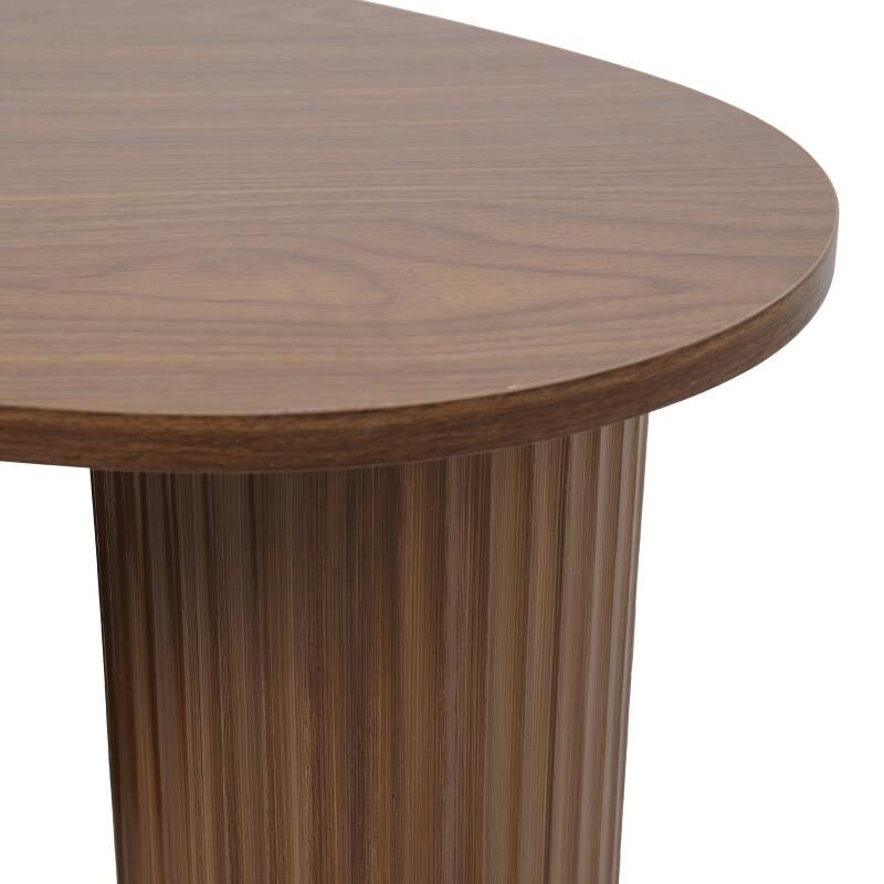 Couchtisch Design, mit organischer Form, 100x60 cm (5/6)