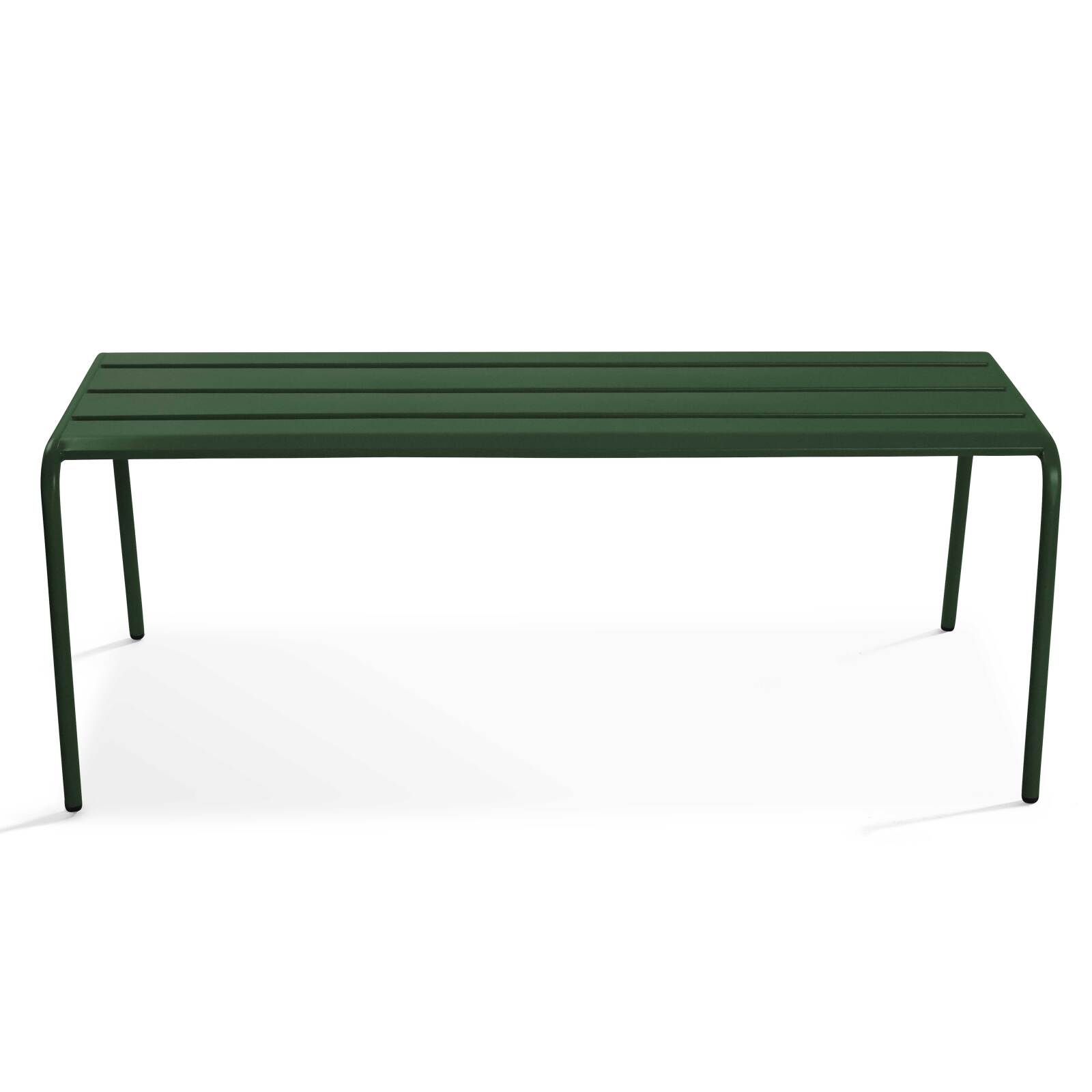 Gartenbank aus thermolackiertem Stahl