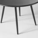 Nestbare runde Garten Couchtische Ø50 x 34 cm und Ø40 x 29,5 cm