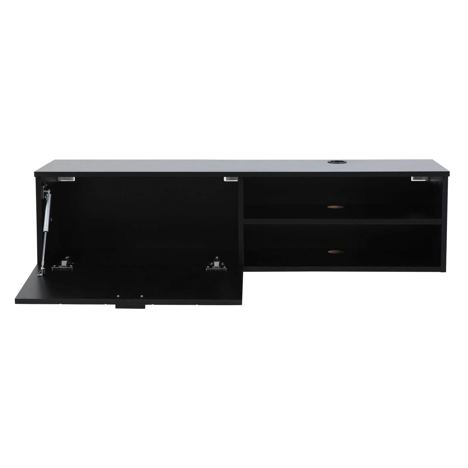 Hängendes TV-Möbel, 120 cm, Bohemian Stil 