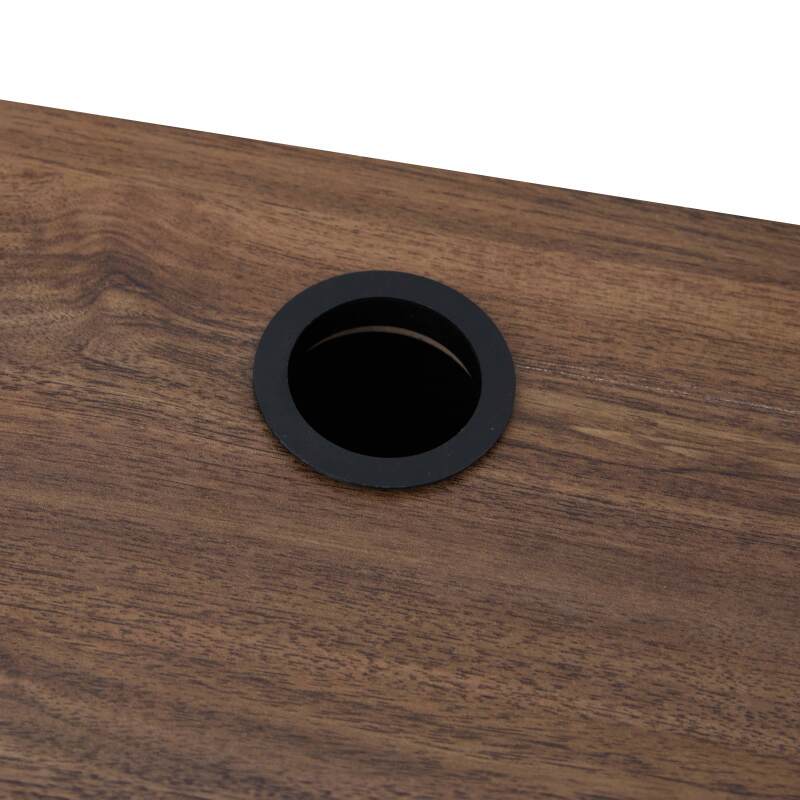 Hängendes TV-Möbel, Holzoptik, 160 cm, industrielles Stil (3/6)