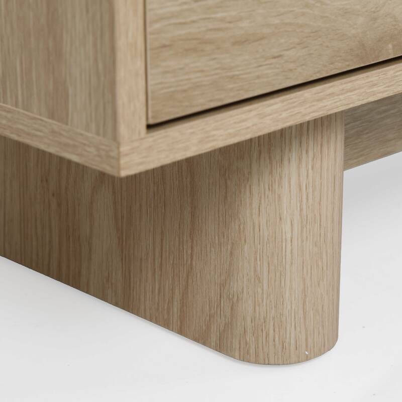 TV-Möbel, lHolzeffekt, 160 cm, skandinavischer Stil   (4/6)