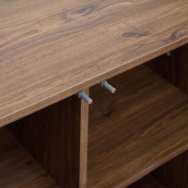 Büfett Holzoptik, Skandinavisches,  3 Türen,120 cm  (4/6)