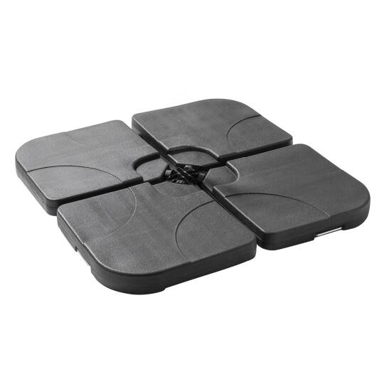 Mit Sand befüllbare Sonnenschirmplatten 24 kg