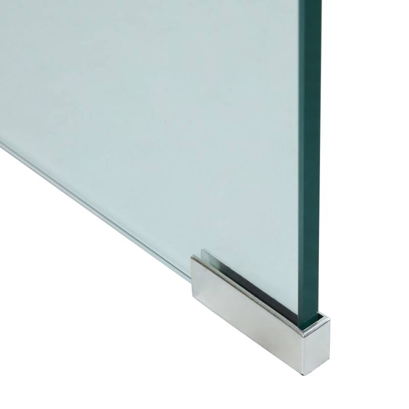 Couchtisch rechteckig, aus gehärtetem Glas, 110x50 cm