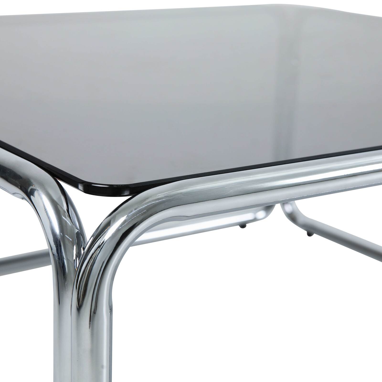 Couchtisch rechteckig, aus gehärtetem Glas, 110x50 cm