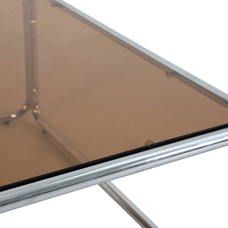 Couchtisch rechteckig, aus gehärtetem Glas, 110x50 cm (7/8)