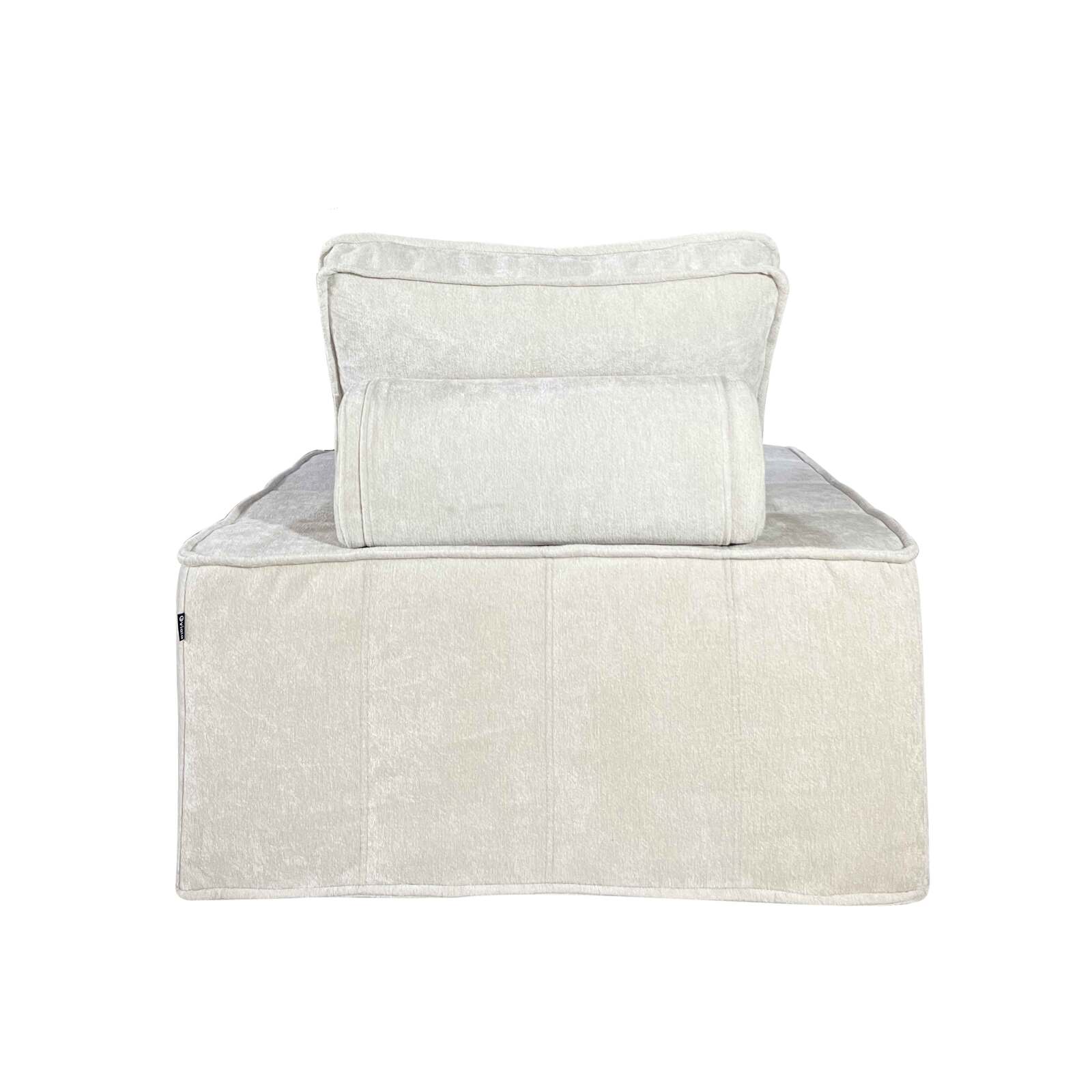 Sessel aus Stoff mit Kissen