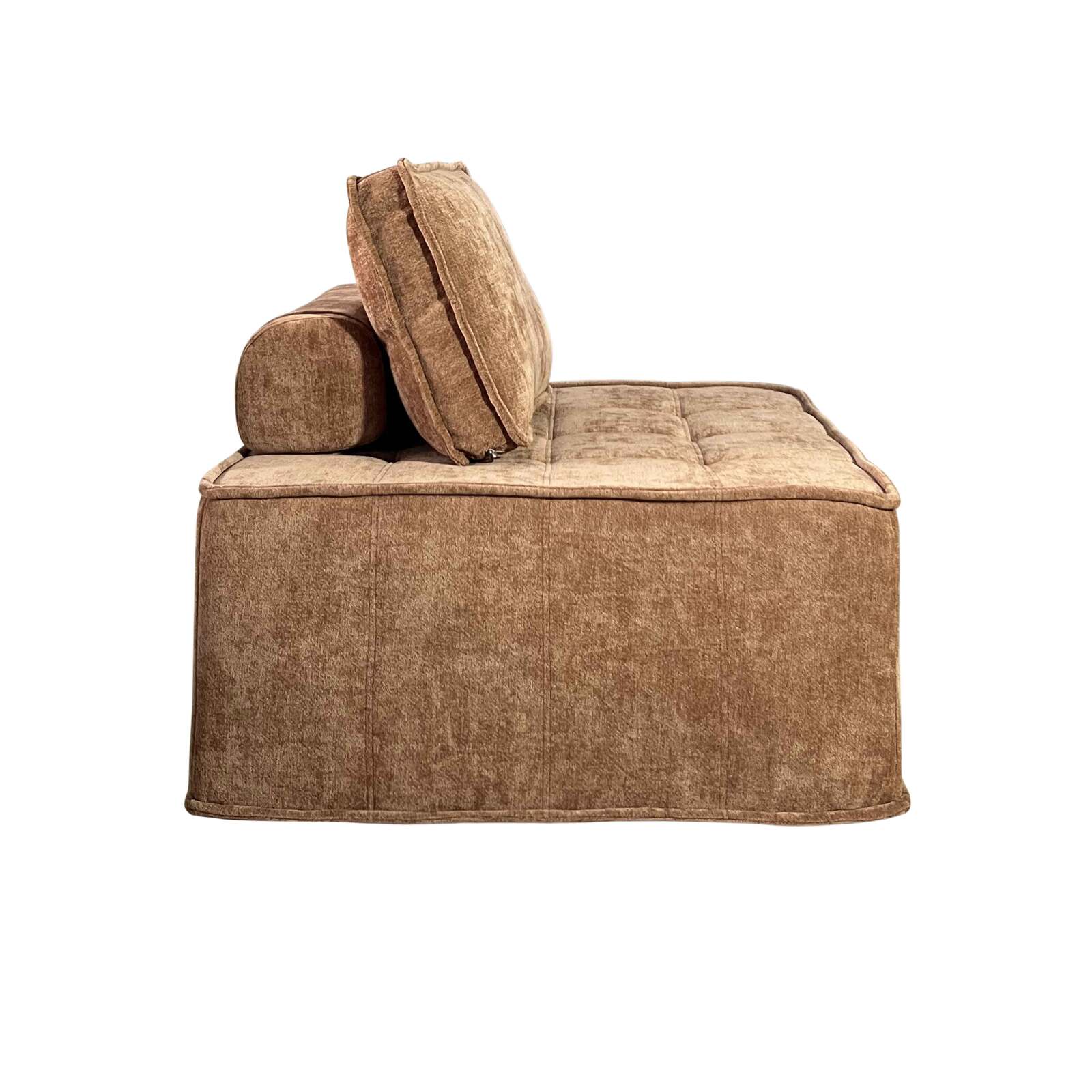 Sessel aus Stoff mit Kissen