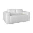 Sofa 2-Sitzer aus Frotteestoff mit Kissen