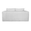 Sofa 2-Sitzer aus Frotteestoff mit Kissen