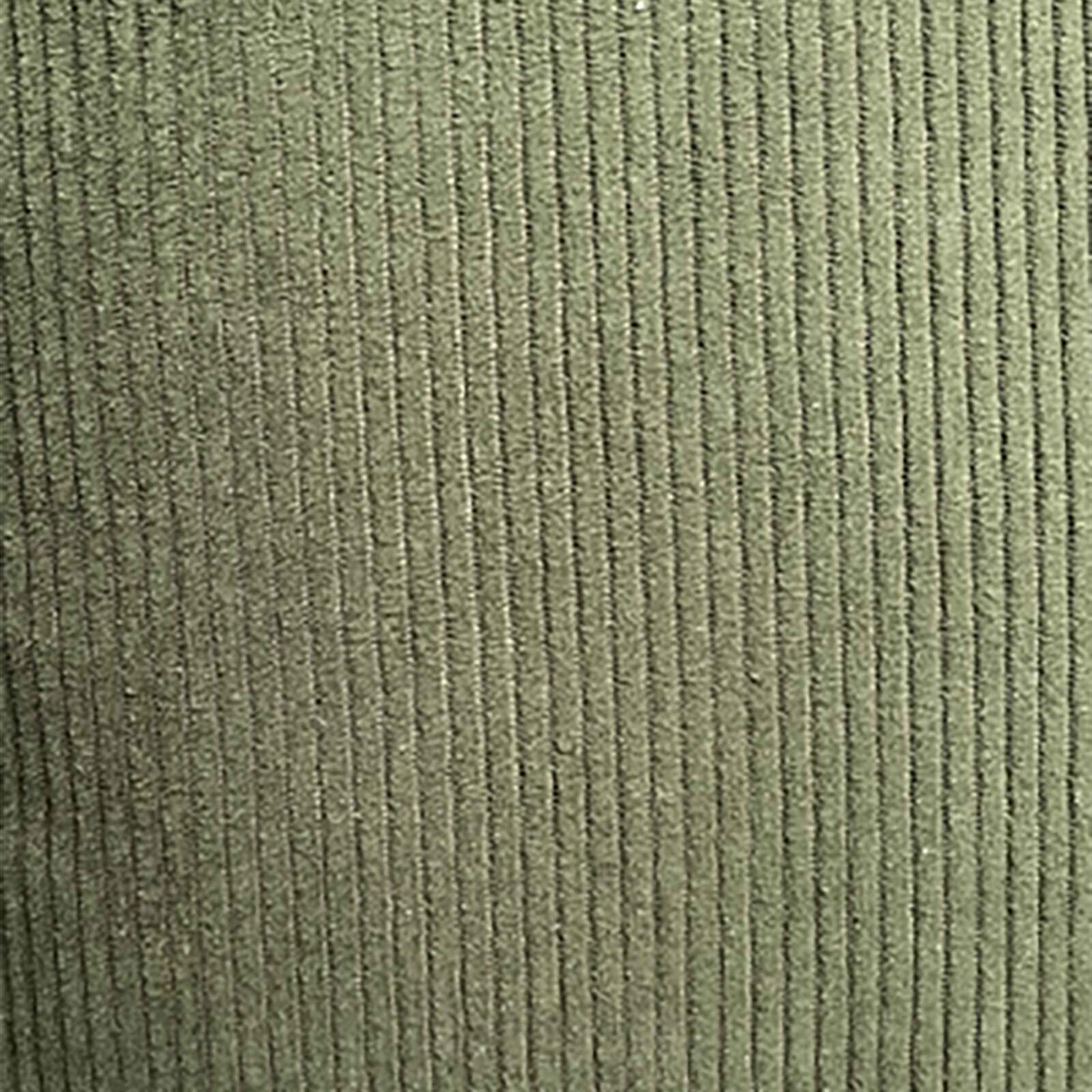 Sofa 2-Sitzer aus geripptem Stoff mit Kissen