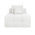 Mittelmodul 1-Sitzer- für Sofa aus Stoff mit Kissen