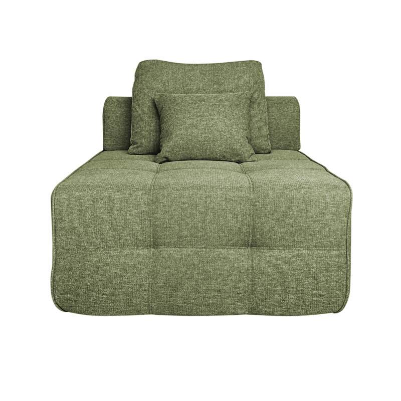 Mittelmodul 1-Sitzer- für Sofa aus Stoff mit Kissen (2/7)