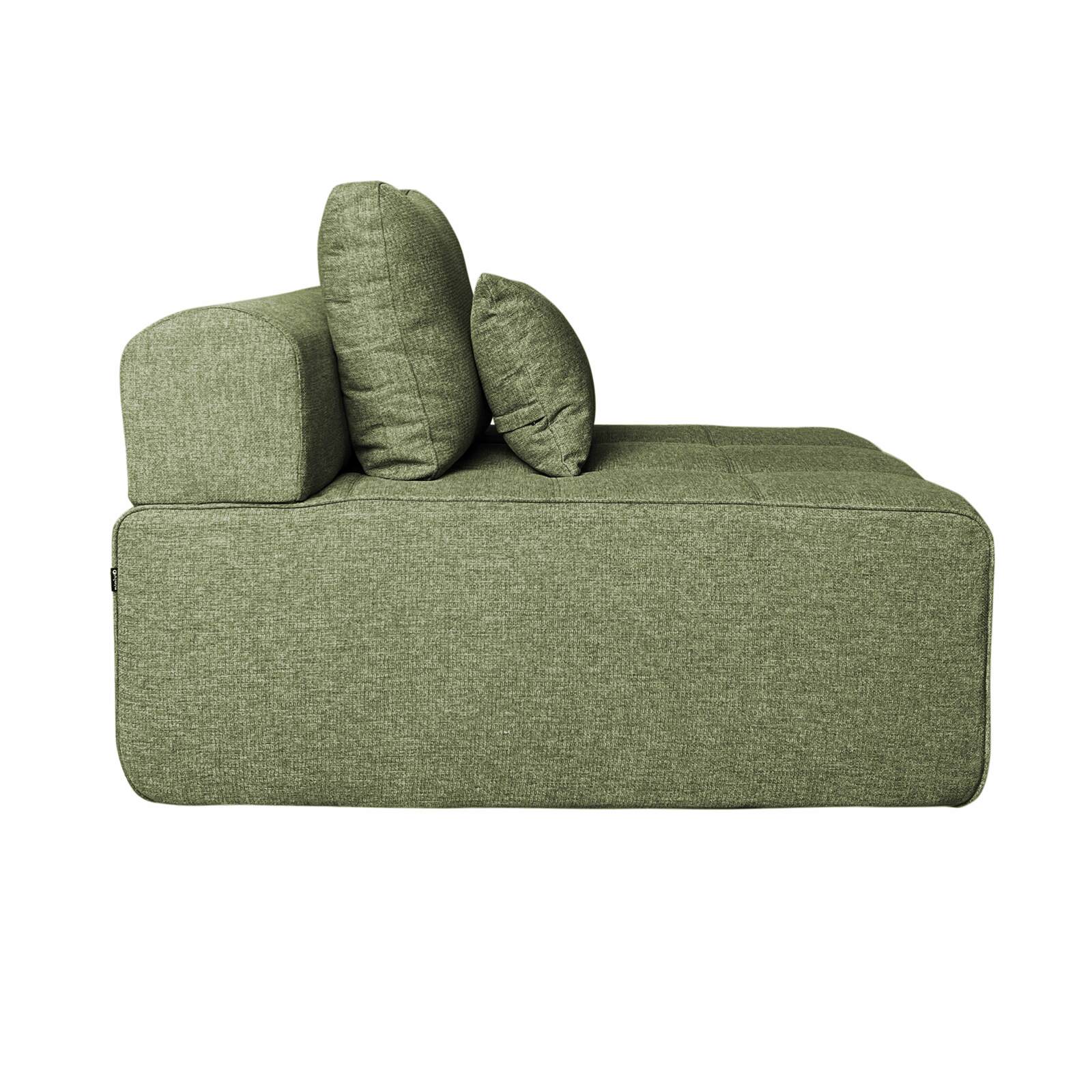 Mittelmodul 1-Sitzer- für Sofa aus Stoff mit Kissen Mittelmodul 1-Sitzer- für Sofa aus Stoff mit Kissen