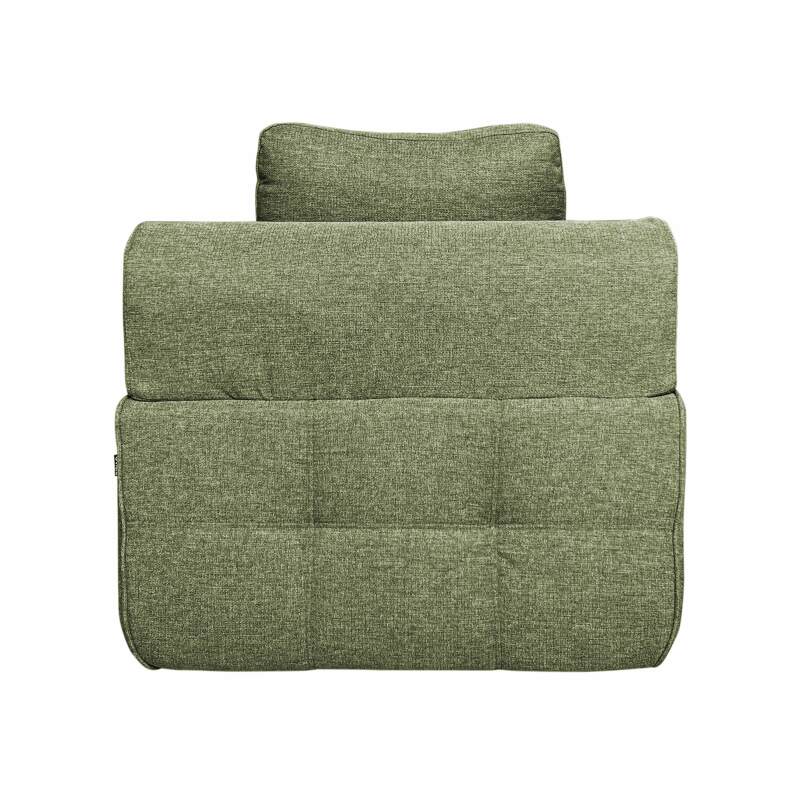 Mittelmodul 1-Sitzer- für Sofa aus Stoff mit Kissen