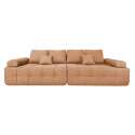 Sofa 4-Sitzer aus Stoff mit Kissen