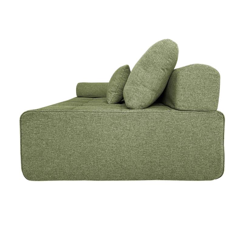 Sofa 4-Sitzer aus Stoff mit Kissen (5/9)