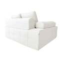 Rechter Sessel für modulares Sofa aus stoff mit Kissen