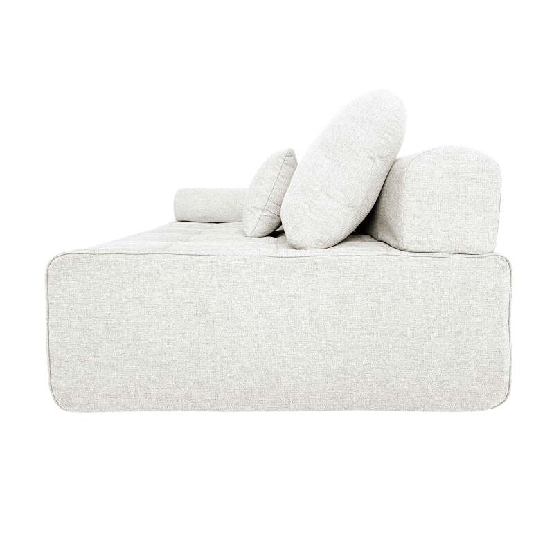 Rechter Sessel für modulares Sofa aus stoff mit Kissen (4/6)