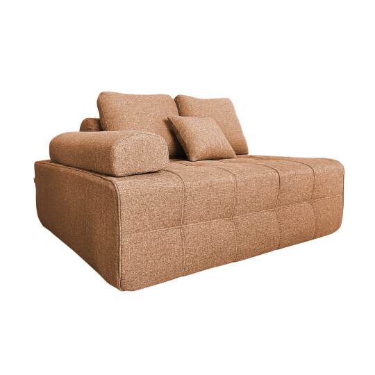 Rechter Sessel für modulares Sofa aus stoff mit Kissen