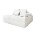 Linker Sessel für modulares sofa aus stoff mit Kissen
