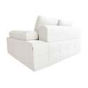 Linker Sessel für modulares sofa aus stoff mit Kissen
