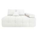Linker Sessel für modulares sofa aus stoff mit Kissen