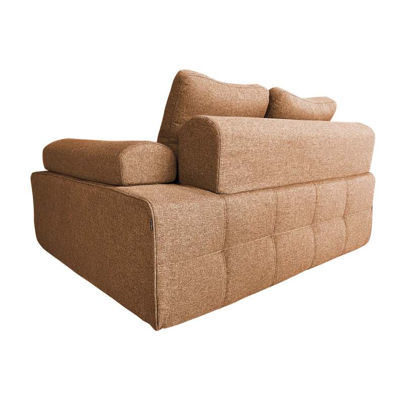 Linker Sessel für modulares sofa aus stoff mit Kissen