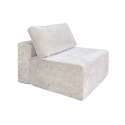 Mittelmodul 1-Sitzer- für Sofa aus Stoff mit Kissen