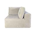 Rechts Modul 1-Sitzer- für Sofa aus Stoff mit Kissen