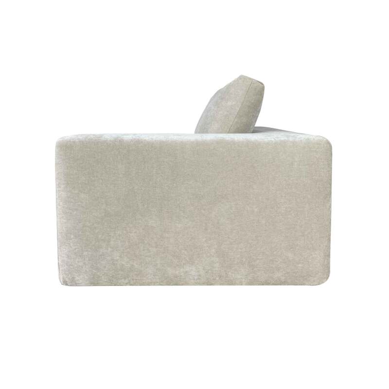Sofa 3-Sitzer aus Stoff mit Kissen