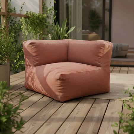 Ecksessel für modulares Outdoor-Sofa