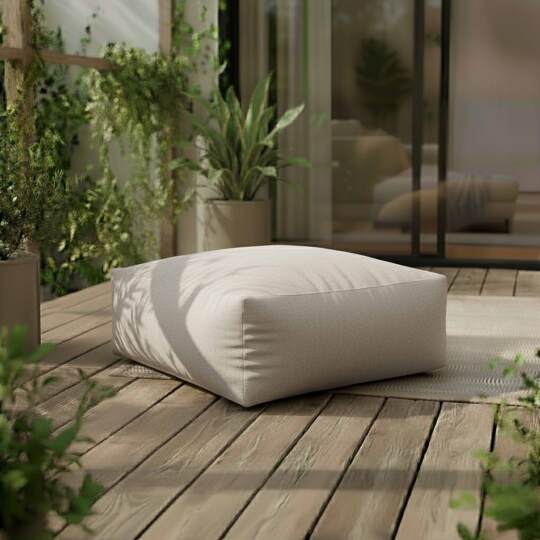 Hocker für modulares Outdoor-Sofa | Oviala