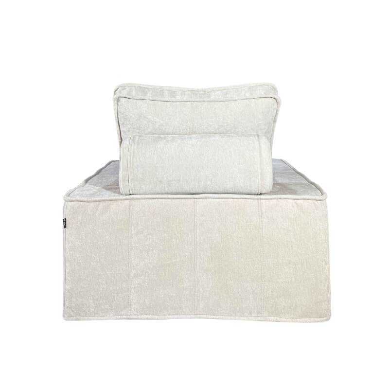 Modulares Sofa 2-Sitzer aus Stoff mit Kissen (5/6)