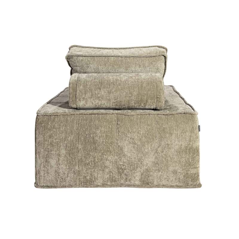 Modulares Sofa 2-Sitzer aus Stoff mit Kissen (5/6)
