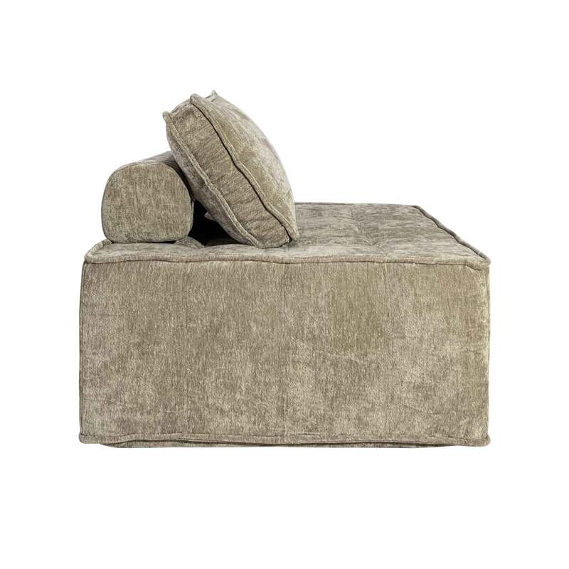 Modulares Sofa 2-Sitzer aus Stoff mit Kissen (4/6)