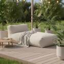 Chaiselongue für modulare Gartenmöbel