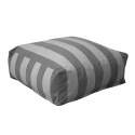 Sitzsack im gestreiften Design für ein modulares Outdoor-Sofa