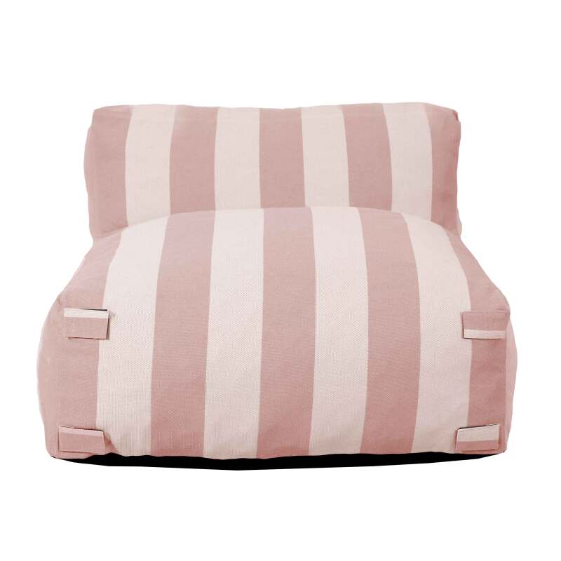 Sessel im gestreiften Design für ein modulares Outdoor-Sofa (4/7)