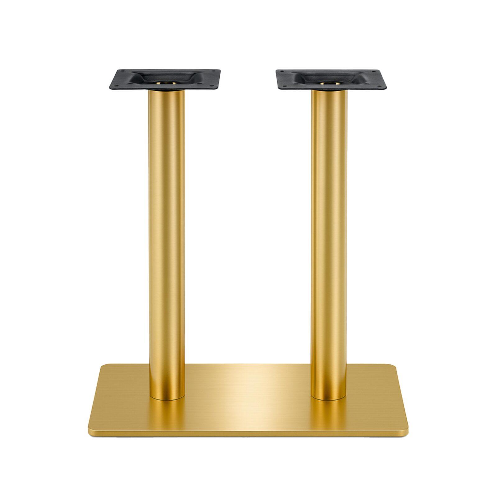 Tischbein aus Metall doppeltes, 72 cm 